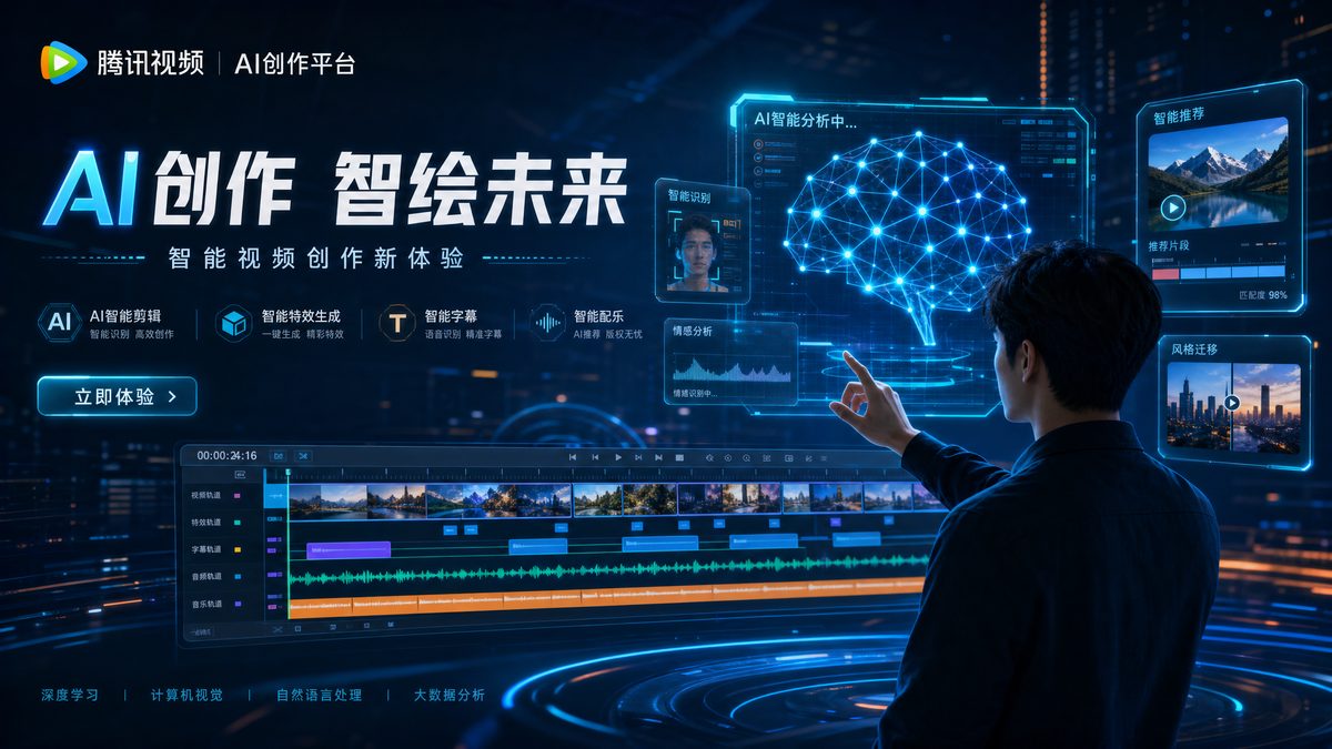 少妇 AI视频剪辑与智能创作界面展示